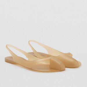 Supriya Lele X Mango Rubberized Slingback Shoe